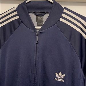Adidas SST Track Top Navy Blue
